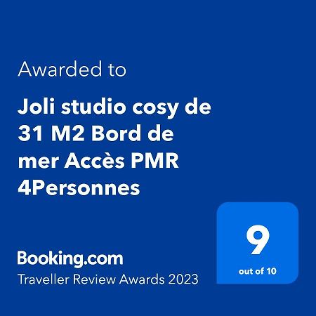 Joli Studio Cosy De 31 M2 Bord De Mer Acces Pmr 4Personnes 라시오타 외부 사진